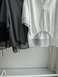 画像13: ●ゴールデンウイークSPECIAL対象●【5/1 LIVEアイテム】●シアー切替スキッパーシャツ（予約/6-7月） (13)
