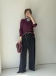 画像3:  数量限定   【9/8メーカー潜入●数量限定！即納LIVE】  ダブルタックパンツ (3)