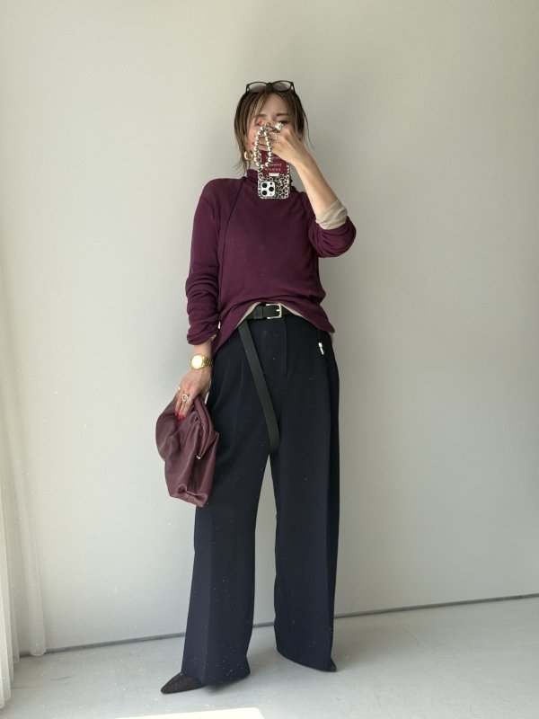 画像3:  数量限定   【9/8メーカー潜入●数量限定！即納LIVE】  ダブルタックパンツ (3)