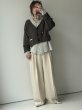 画像6:  数量限定   【9/8メーカー潜入●数量限定！即納LIVE】  ダブルタックパンツ (6)