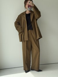 ●期間限定●ご予約10倍ポイント●【4/20LIVEアイテム】PRIORITY ●ダブルタックパンツBCN（予約/8-9月）