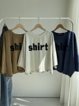 画像1: ●期間限定●【5/9LIVEアイテム】shirtロゴT（予約/6月） (1)