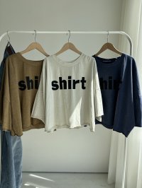 ●期間限定●【5/9LIVEアイテム】shirtロゴT（予約/6月）