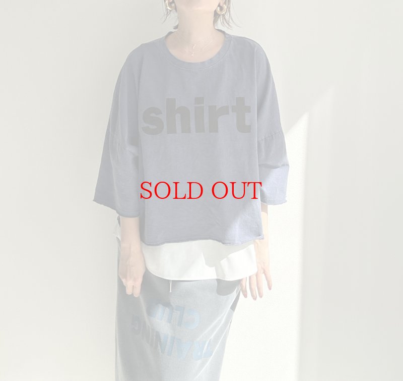 画像3: ●期間限定●【5/9LIVEアイテム】shirtロゴT（予約/6月） (3)