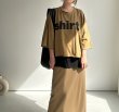 画像4: ●期間限定●【5/9LIVEアイテム】shirtロゴT（予約/6月） (4)