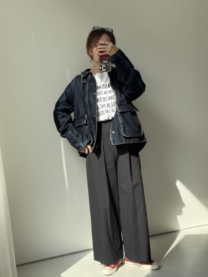 画像6: ●期間限定●ご予約10倍ポイント●【5/16 LIVEアイテム】タックサイドベルトパンツ（予約/9-10月）