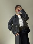 画像1: ●期間限定●ご予約10倍ポイント●【5/16 LIVEアイテム】フロッキーデニムジャケット（予約/9-10月） (1)