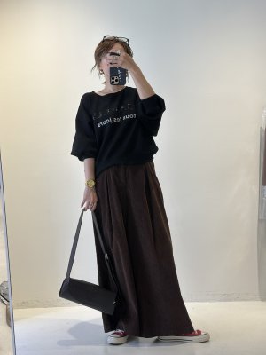 画像2: ●期間限定●ご予約10倍ポイント● ayane 【5/18 LIVEアイテム】コーデュロイワイドパンツ（予約/10-11月）