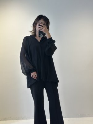 画像2: ●期間限定●ご予約10倍ポイント● ayane 【5/18 LIVEアイテム】バルーンシルエットフーディチュニック（予約/8-9月）