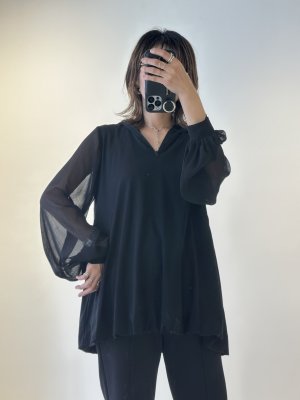 画像1: ●期間限定●ご予約10倍ポイント● ayane 【5/18 LIVEアイテム】バルーンシルエットフーディチュニック（予約/8-9月）
