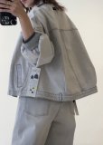 画像1: ●期間限定●ご予約10倍ポイント● ayane 【5/18 LIVEアイテム】デニムジャケット（予約/8-9月） (1)