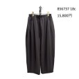 画像4: ●期間限定●ご予約10倍ポイント● ayane 【5/18 LIVEアイテム】軽量裏毛サイドタックパンツ（予約/9-10月） (4)