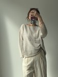 画像1: ●在庫限り●【5/25ご紹介アイテム】リネンミックスプルオーバー (1)