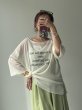 画像3: ●在庫限り●【5/25ご紹介アイテム】●前後シアーロゴプルオーバー (3)