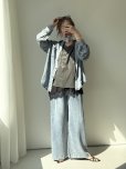 画像7: ●期間限定●ご予約5倍ポイント● 【5/29 LIVEアイテム】とろみデニム長袖シャツ（予約/7月） (7)