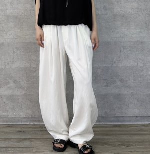 画像3: ●生産枠限り●ご予約5倍ポイント● 【6/1 LIVEアイテム】タックボリュームパンツ（CNシリーズ/セットアップ可能）（予約/7-8月）