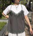 画像5: ●生産枠わずか● 【6/1 LIVEアイテム】ドッキングデザインレースキャミT（予約/6-7月） (5)