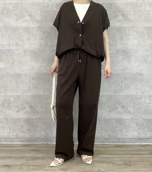 画像2: ●おすすめ！●あの！LYLA Tの生地で出来たセットアップシリーズ●期間限定●ご予約5倍ポイント● 【6/1 LIVEアイテム】伸び伸びLYLAジョグパン（LYLA Tの生地でできたセットアップシリーズ/セットアップ可能）（予約/8月）