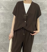 ●おすすめ！●あの！LYLA Tの生地で出来たセットアップシリーズ●期間限定●ご予約5倍ポイント● 【6/1 LIVEアイテム】伸び伸びLYLAカーデブルゾン（LYLA Tの生地でできたセットアップシリーズ/セットアップ可能）（予約/8月）