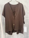 画像2: ●おすすめ！●あの！LYLA Tの生地で出来たセットアップシリーズ●期間限定●ご予約5倍ポイント● 【6/1 LIVEアイテム】伸び伸びLYLAカーデブルゾン（LYLA Tの生地でできたセットアップシリーズ/セットアップ可能）（予約/8月） (2)