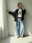 画像10: ●透けすぎない程よいシアー感◎【6/9 LIVEアイテム】●ドルマンスリーブシアージャケット (10)