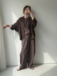 画像8: ●透けすぎない程よいシアー感◎【6/9 LIVEアイテム】●ドルマンスリーブシアージャケット (8)