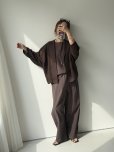 画像9: ●透けすぎない程よいシアー感◎【6/9 LIVEアイテム】●ドルマンスリーブシアージャケット (9)