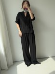画像3: ●接触冷感◎クールタッチSETUPシリーズ●【6/9LIVEアイテム】クールタッチキーネックトップス＜セットアップ可能＞ (3)