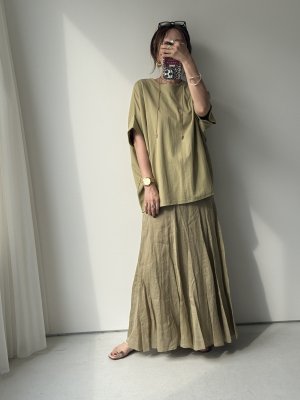 画像2: ●大人のリネンシリーズ【6/11LIVEアイテム】美ラインリネンスカート