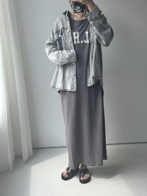 画像5: ●くたっとした素材感が可愛い◎【6/11 LIVEアイテム】GLHFロゴワンピ（メーカー確認後お取り寄せ）