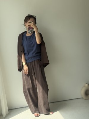 画像7: ●くたっとした素材感が可愛い◎【6/11 LIVEアイテム】アシンメトリーデザインタンク