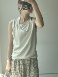 画像10: ●くたっとした素材感が可愛い◎【6/11 LIVEアイテム】アシンメトリーデザインタンク (10)