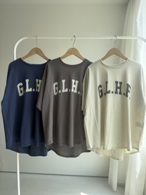 画像1: ●くたっとした素材感が可愛い◎【6/11 LIVEアイテム】GLHFロゴT
