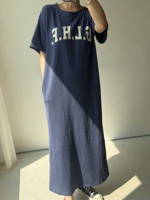 画像1: ●くたっとした素材感が可愛い◎【6/11 LIVEアイテム】GLHFロゴワンピ（メーカー確認後お取り寄せ）
