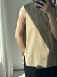 画像2: ●限定SALE●素材感と形が大人シンプルでステキ!!●【LIVEご紹介アイテム】●シンプル大人タンク (2)