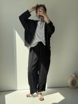画像4: ●これ良すぎて、もう作っちゃいます!●ウエスト最大130cm超え⁉●低＆高身長サイズもあり◎ご予約5倍ポイント対象【6/13LIVEアイテム】さらさらサルエルパンツ（予約/7月） (4)