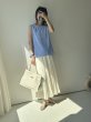 画像14: ●限定SALE●素材感と形が大人シンプルでステキ!!●【LIVEご紹介アイテム】●シンプル大人タンク (14)