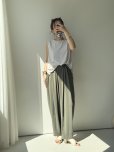 画像15: ●限定SALE●素材感と形が大人シンプルでステキ!!●【LIVEご紹介アイテム】●シンプル大人タンク (15)