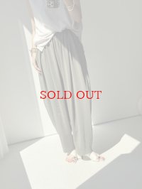 ●これ良すぎて、もう作っちゃいます!●ウエスト最大130cm超え⁉●低＆高身長サイズもあり◎ご予約5倍ポイント対象【6/13LIVEアイテム】さらさらサルエルパンツ（予約/7下）