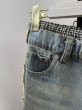 画像17:  期間限定/ご予約5倍ポイント   生産枠限り   デニムドッキングチェックワイドパンツ（予約/10月） (17)
