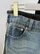 画像18:  期間限定/ご予約5倍ポイント   生産枠限り   デニムドッキングチェックワイドパンツ（予約/10月） (18)