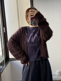 ●糸屋さんが推した！ふわっふわ素材◎期間限定●ご予約10倍ポイント●PRIORITY【6/19 LIVEアイテム】シャギーウールカーデ（予約/10月）