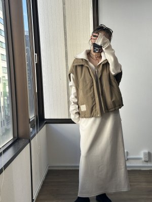 画像8: ●今回展LAMER推しのシリーズアイテム◎弱撥水＆軽量！中綿アウター●ご予約10倍ポイント●PRIORITY【6/19 LIVEアイテム】弱撥水パデッドベスト（予約/10月）