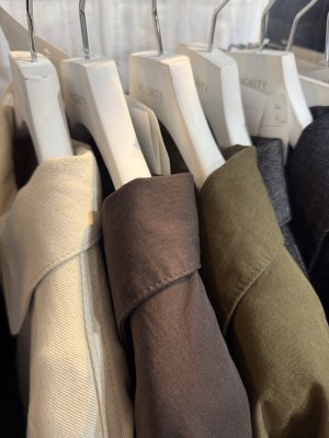 画像9: ●LAMER激推し◎中綿デニムジャケットがセットアップで再登場！●ご予約10倍ポイント●PRIORITY【6/19 LIVEアイテム】パデッドデニムジャケット（予約/10月）