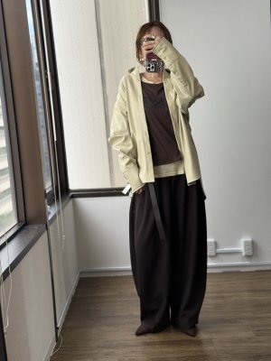 画像4: ●これレイヤードにあると便利◎くたっとやわらか素材で着心地も◎●ご予約10倍ポイント●PRIORITY【6/19 LIVEアイテム】シアーロンT（予約/9-10月）