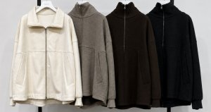 画像10: ●これ、めちゃくちゃ可愛かったです●大人のカジュアルセットアップシリーズ●ご予約10倍ポイント●PRIORITY【6/19 LIVEアイテム】ウールブレンドブルゾン（予約/10月）