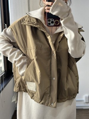 画像1: ●今回展LAMER推しのシリーズアイテム◎弱撥水＆軽量！中綿アウター●ご予約10倍ポイント●PRIORITY【6/19 LIVEアイテム】弱撥水パデッドベスト（予約/10月）