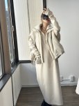 画像5: ●これ、めちゃくちゃ可愛かったです●大人のカジュアルセットアップシリーズ●ご予約10倍ポイント●PRIORITY【6/19 LIVEアイテム】ウールブレンドワンピース（予約/10月） (5)
