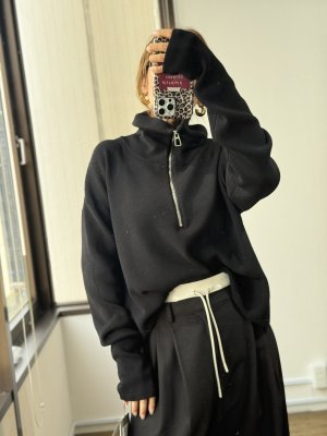 画像1: ●大人っぽくてこなれ感満点！⚫︎期間限定●ご予約10倍ポイント●PRIORITY【6/19 LIVEアイテム】ジップアップニットPO（予約/10月）