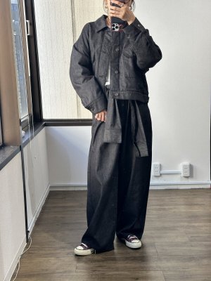画像5: ●LAMER激推し◎大人気！スリーブパンツが中綿ジャケットとset upになって再登場！●ご予約10倍ポイント●PRIORITY【6/19 LIVEアイテム】シャツスリーブベルトパンツ（予約/10月）